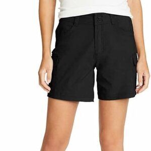 Eddie Bauer Summer Trail Cargo Short Women's Black - Size 2